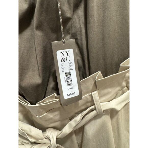 NWT Eva Mendes New York & Company Scoop Neck Midi Dress Large - Picture 4 of 9